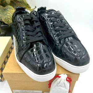 Men's Christian Louboutin rantolow Orlato flat sneaker size 43 made in Italy